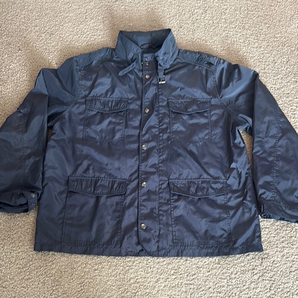 Merona Other - Merona Mens Military Field Jacket Water Resistant Utility Coat Navy Size XXL